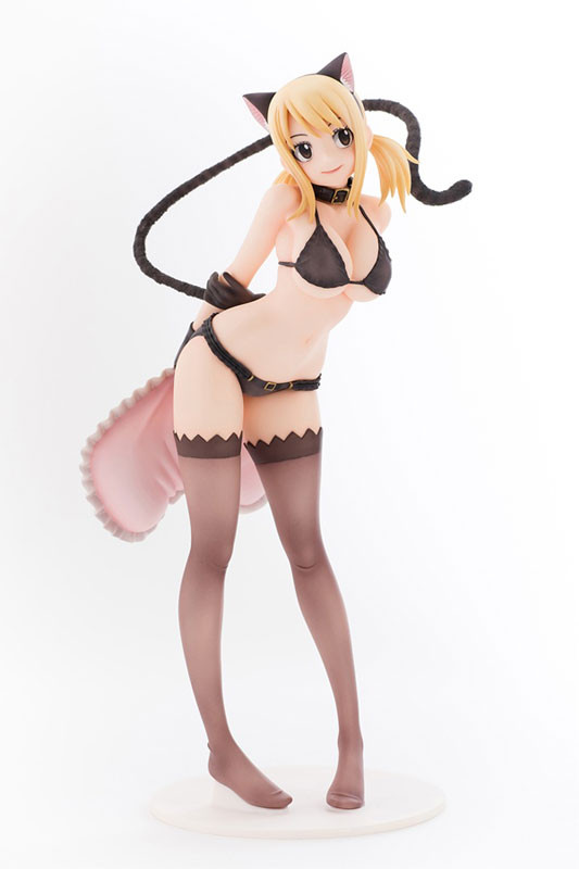 Lucy Heartfilia (Black Cat GravureStyle), Fairy Tail, Orca Toys, Pre-Painted, 1/6, 4560321853489